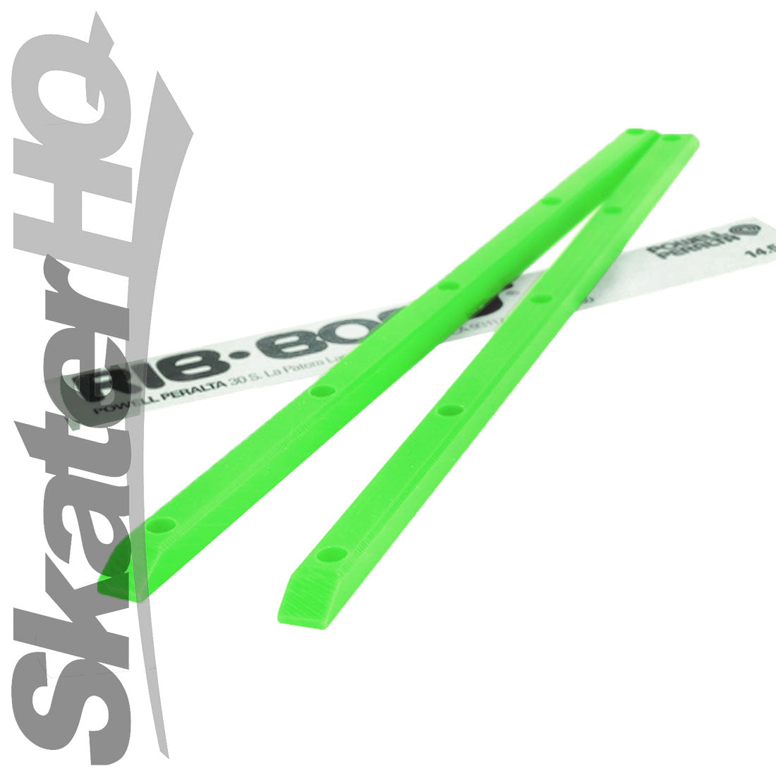 Powell Peralta Rib Bones 14.5 Rails - Neon Green Skateboard Hardware and Parts