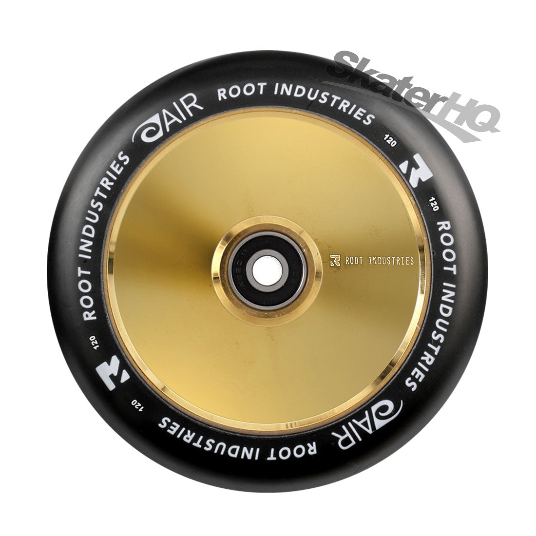 Root Industries Air 120mm - Black/Gold Scooter Wheels