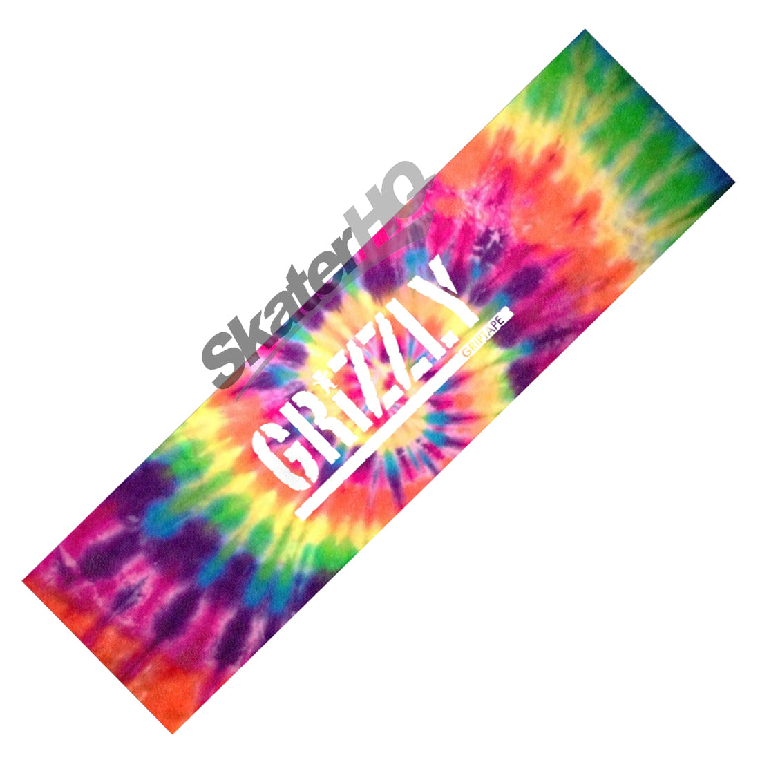 Grizzly Stamp Tie Dye V2 Griptape - Classic Rainbow Griptape