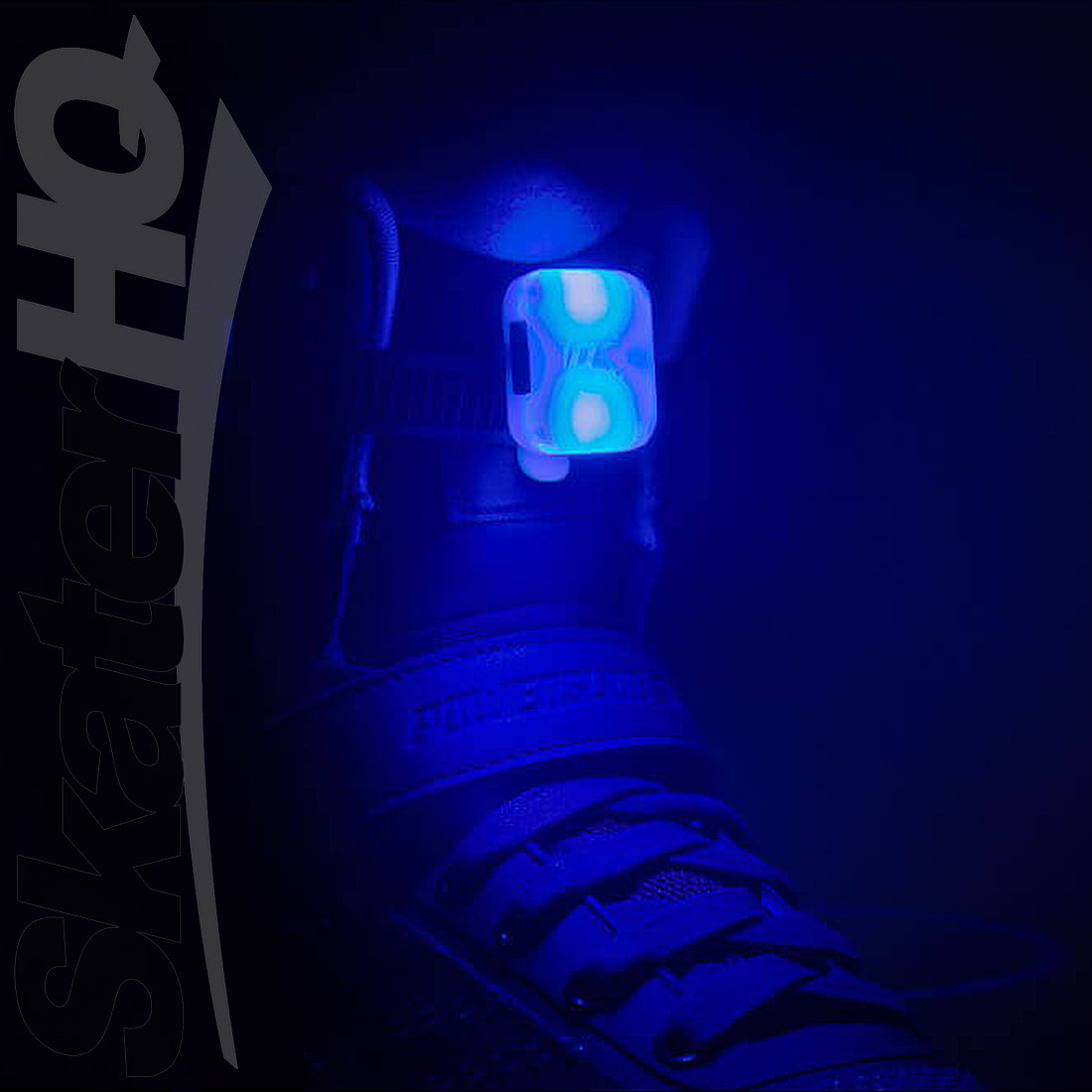 Powerslide Fothon LED Clip-On Light - Blue Inline Rec Accessories