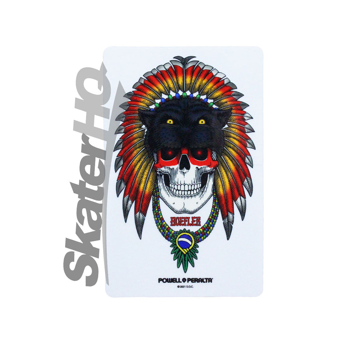 Powell Peralta Hoefler Skull Sticker Stickers