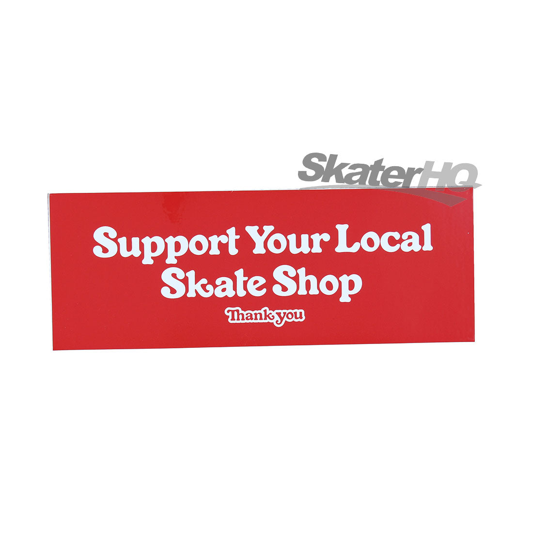 Thank You Support Bumper Sticker - Red Stickers