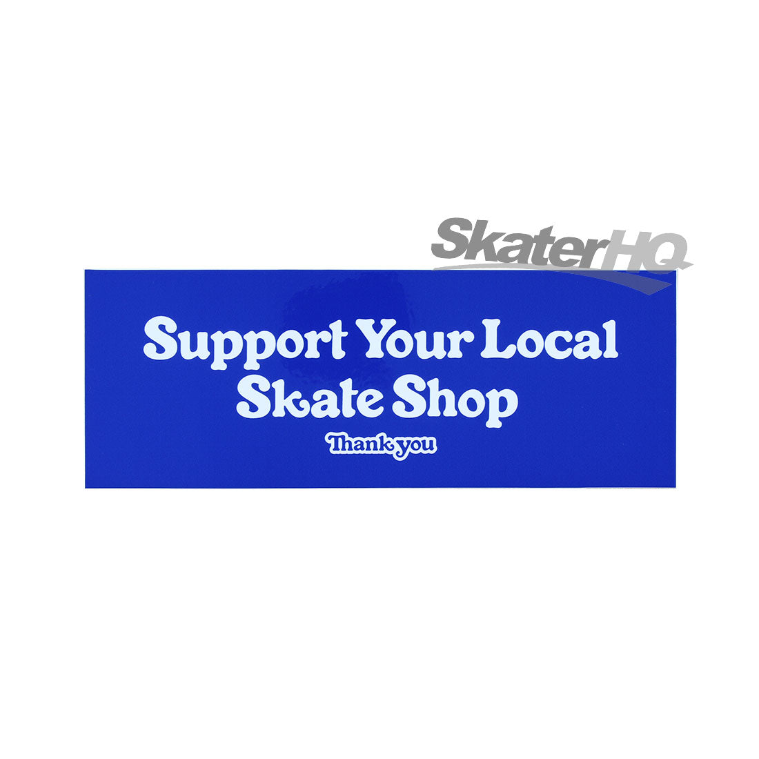 Thank You Support Bumper Sticker - Blue Stickers