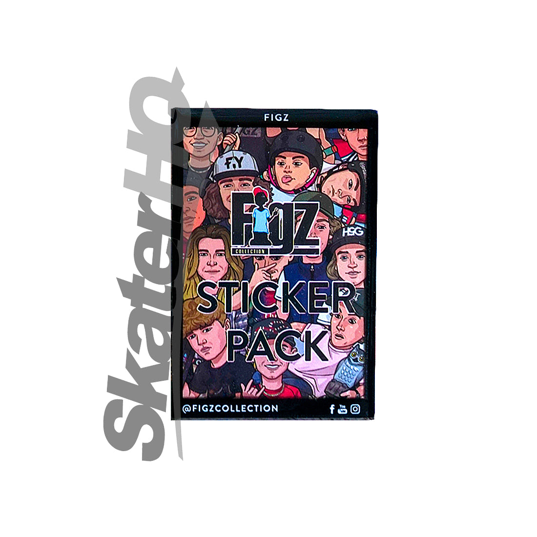 Figz Scoot Sticker Pack - Assorted Stickers