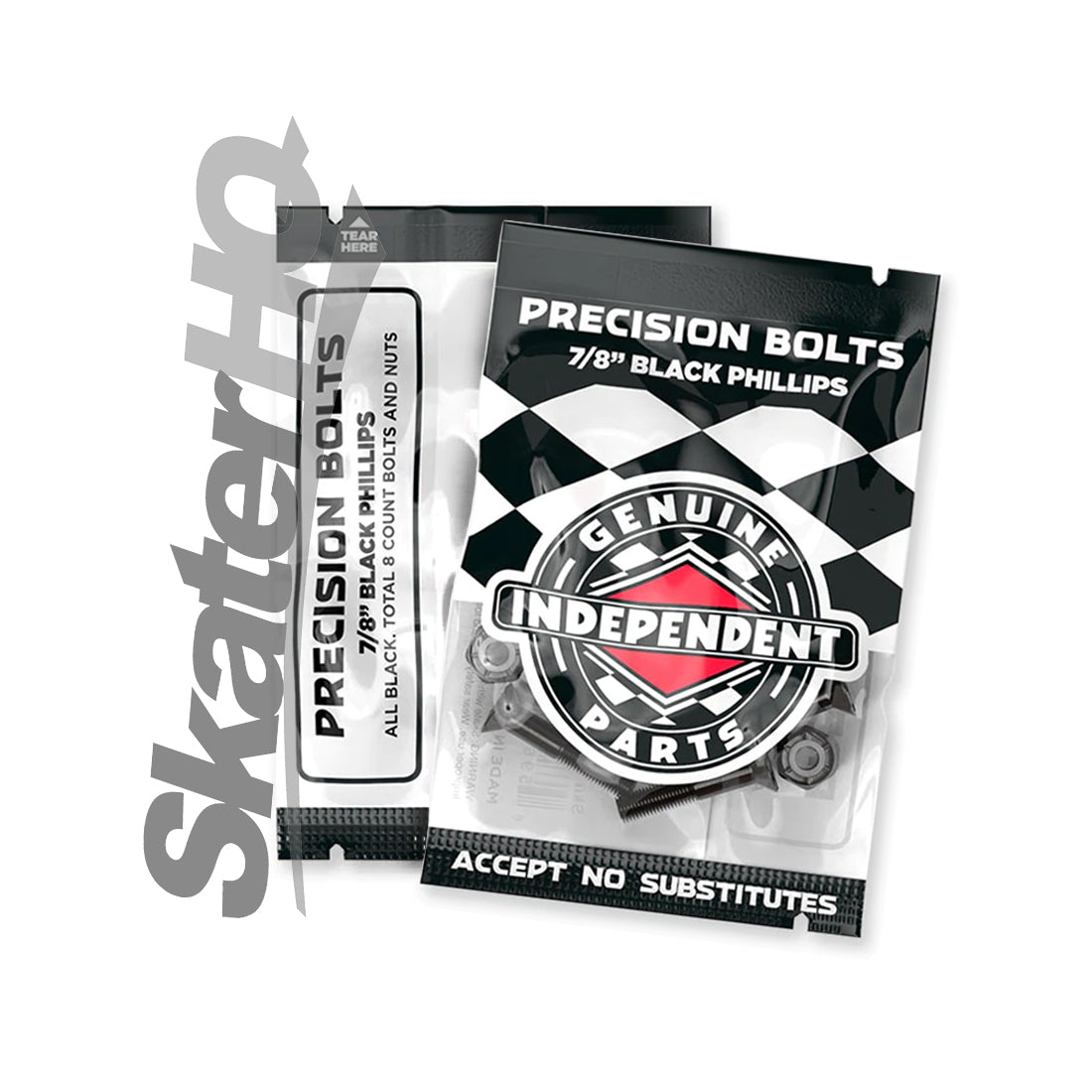 Independent 7/8 Phillip Hardware - Black Skateboard Hardware and Parts