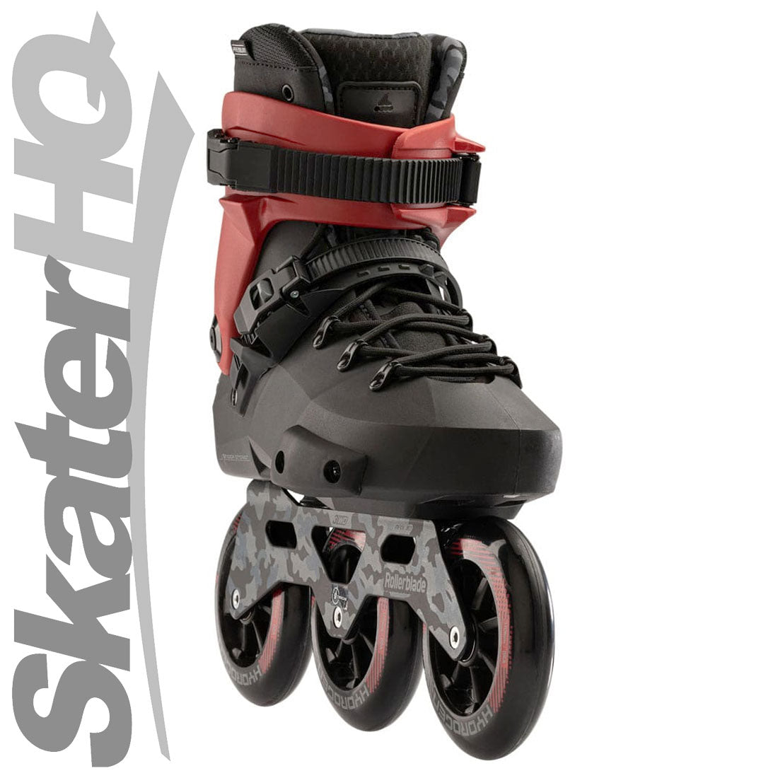 Rollerblade Twister 110 3WD - Black/Red Inline Rec Skates