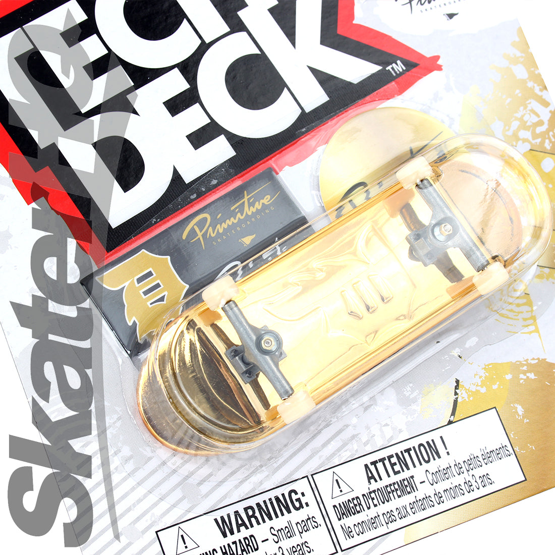 Tech Deck 2022 Series - Primitive - Dirty P Gold Skateboard Accessories