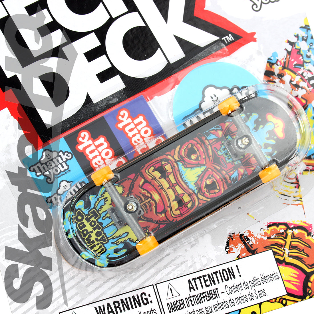 Tech Deck 2022 Series - Thank You - Pudwill Tiki Skateboard Accessories