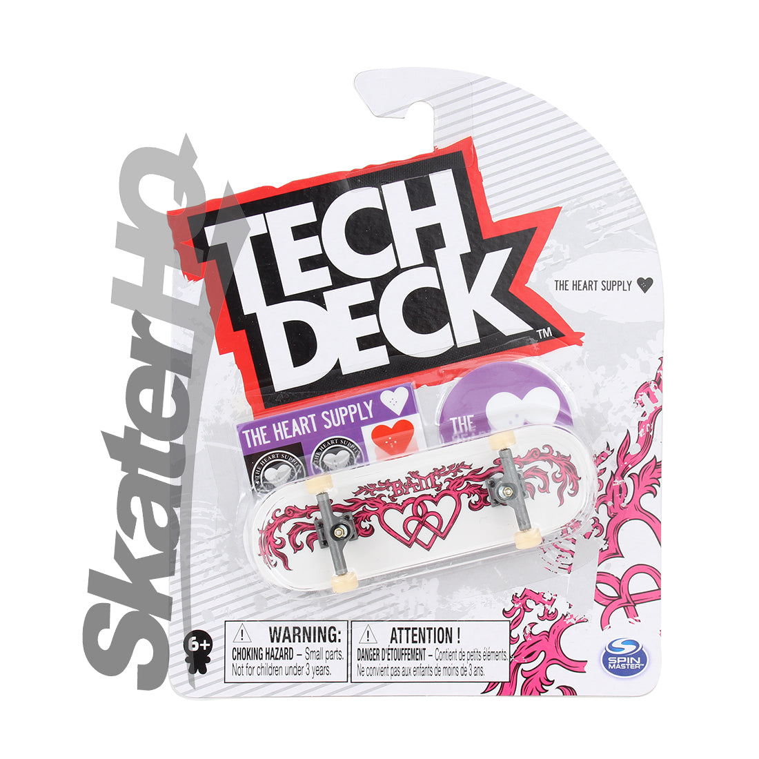 Tech Deck 2022 Series - THS - Bamily White/Pink Skateboard Accessories