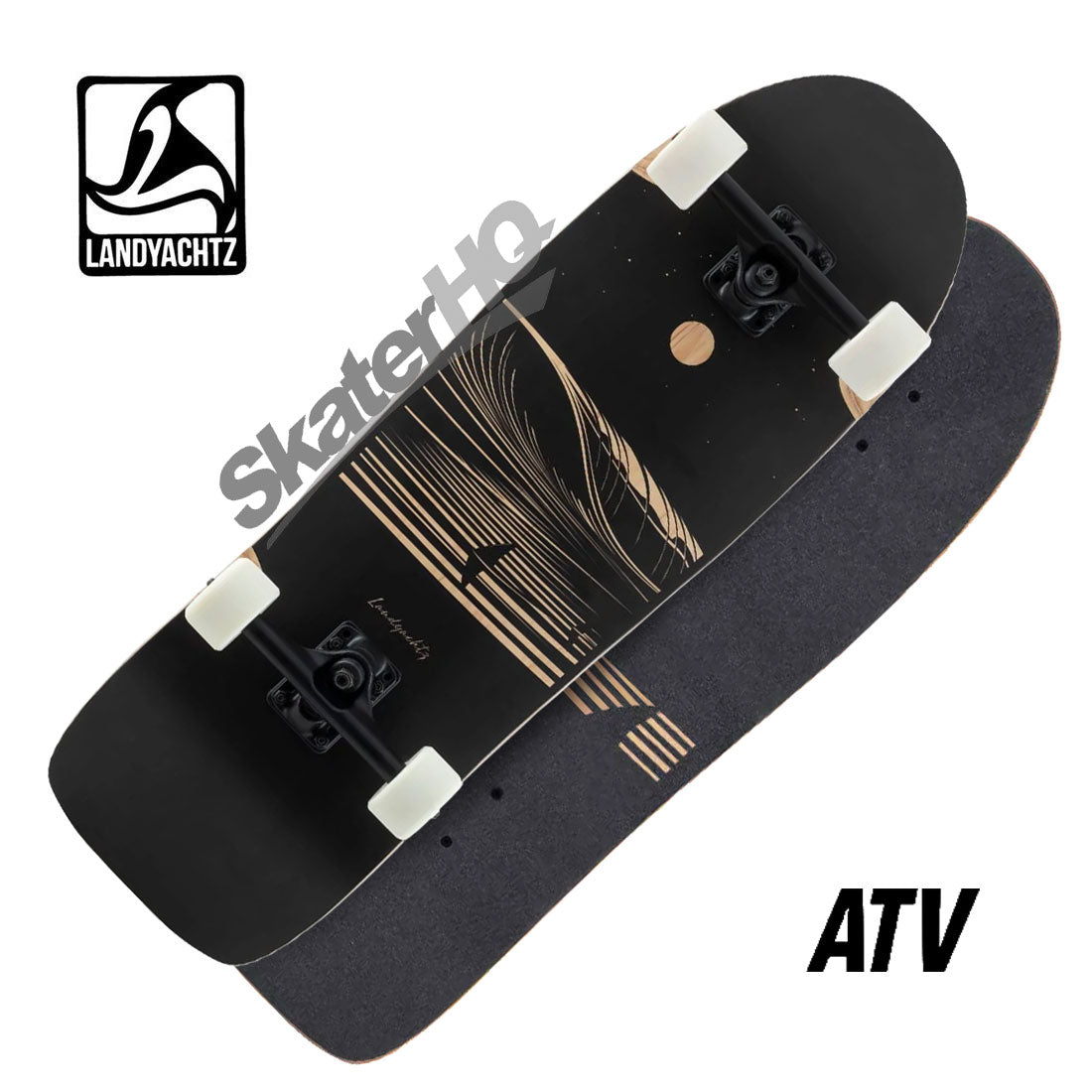 Landyachtz ATV Ditch Life Dark Wave 31 Complete Skateboard Compl Cruisers