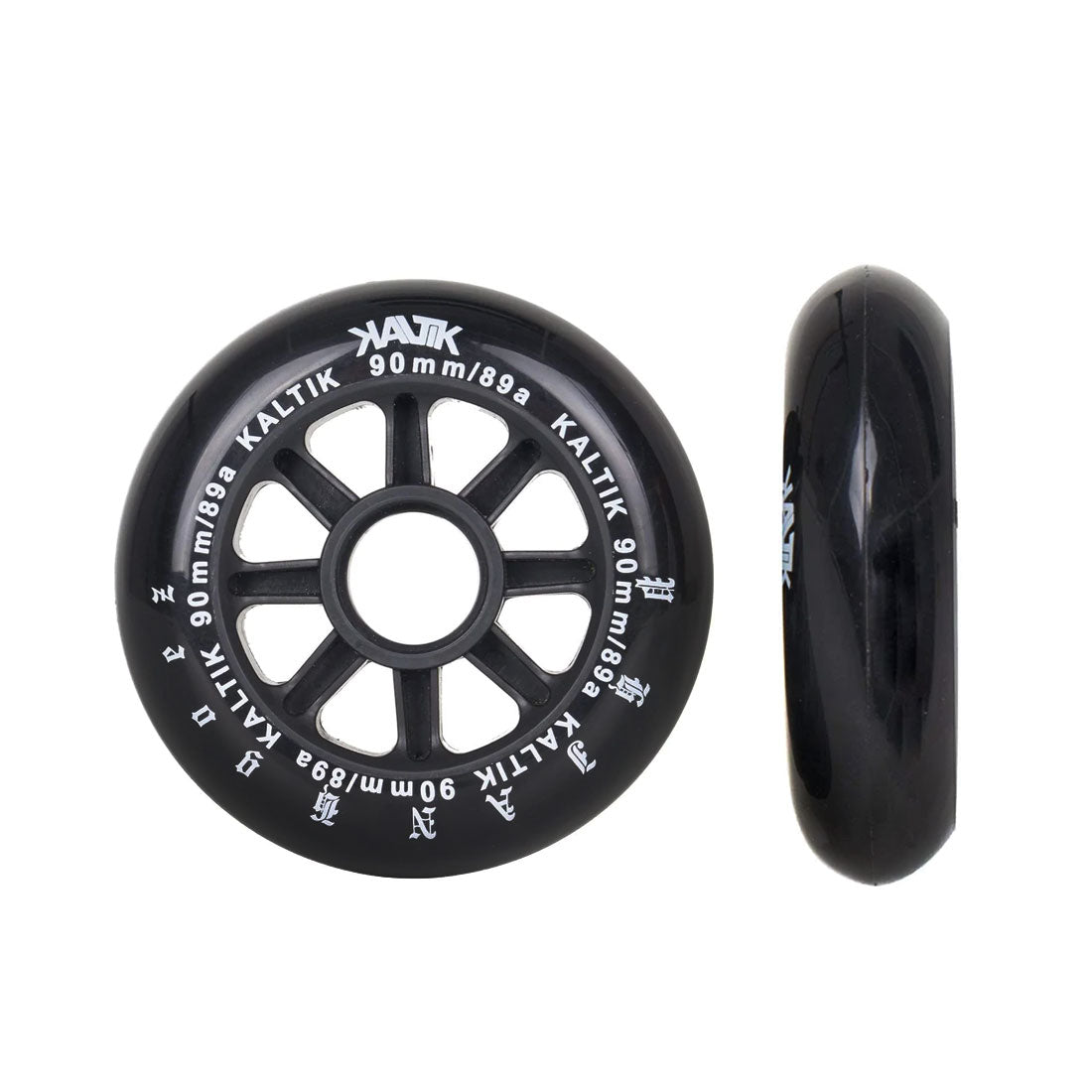 Kaltik Goez 90mm 89a 8pk - Black Inline Rec Wheels