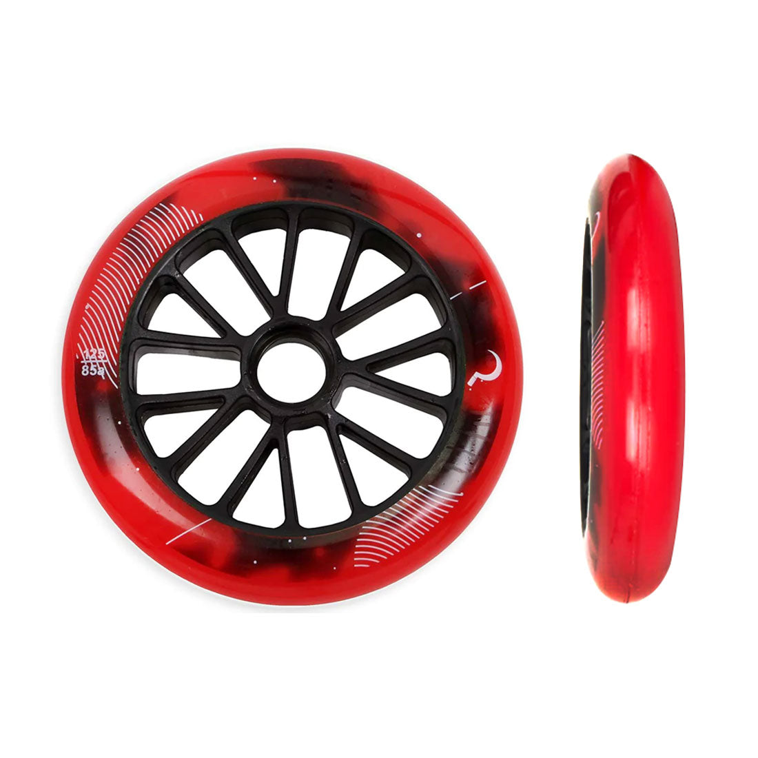 Ground Control UR Galaxy 125mm/85a 6pk - Red Inline Rec Wheels
