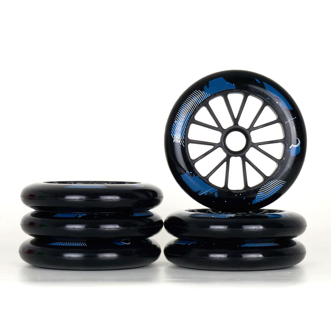 Ground Control UR Galaxy 125mm/85a 6pk - Black Inline Rec Wheels