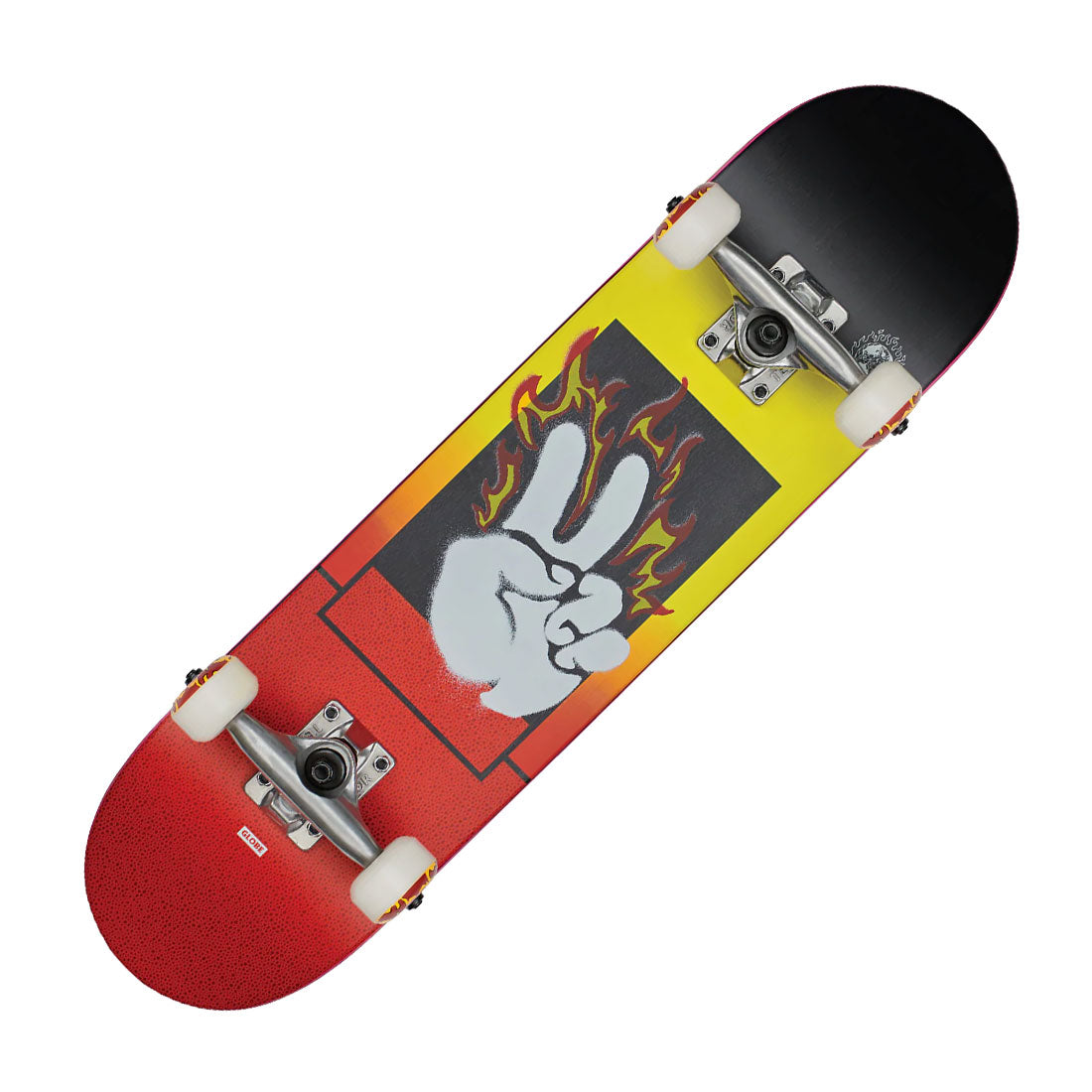 Globe Alight 7.0 Mini Complete - Black Maple/Red Skateboard Completes Junior
