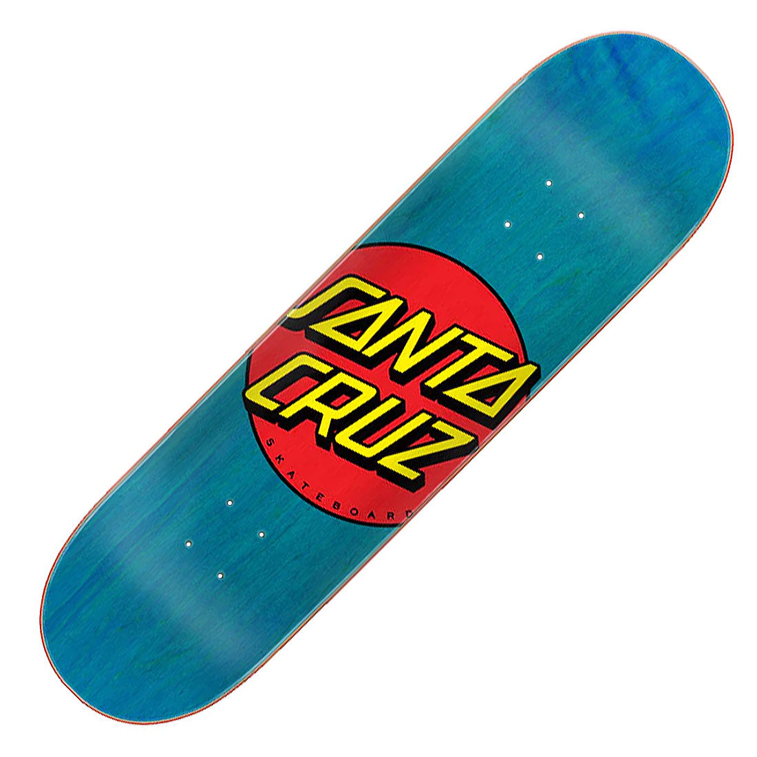 Santa Cruz Classic Dot 8.5 Deck - Blue Skateboard Decks Modern Street
