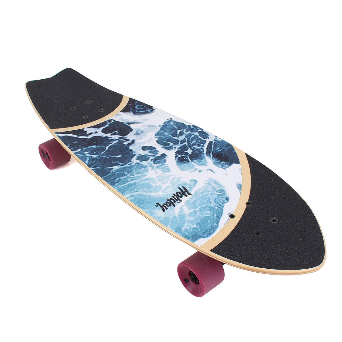 Holiday Surf Skate 31 Complete - Blue Wash Skateboard Compl Carving and Specialty