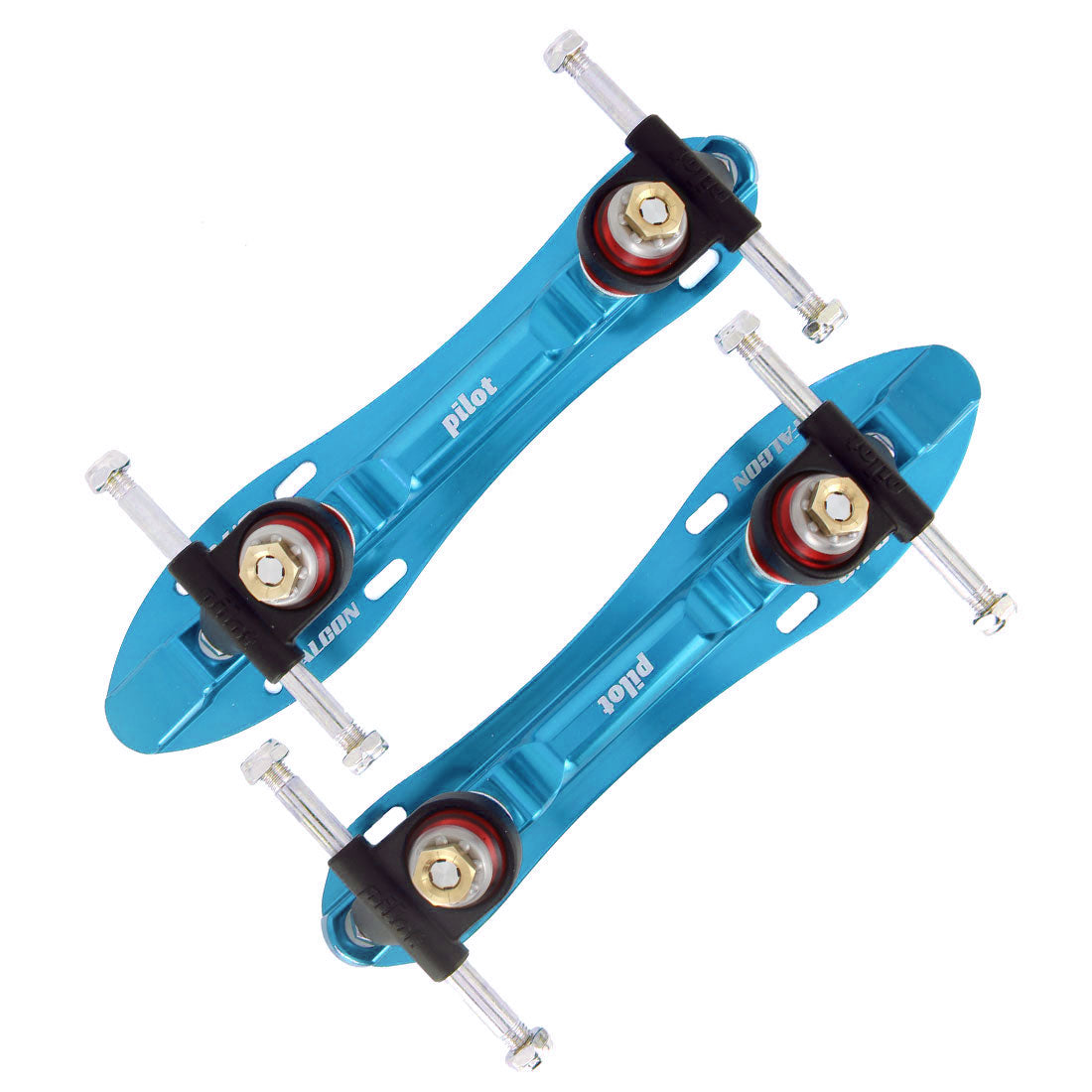 Pilot NTS Falcon Plus 6.5 Plates - Turquoise Roller Skate Plates