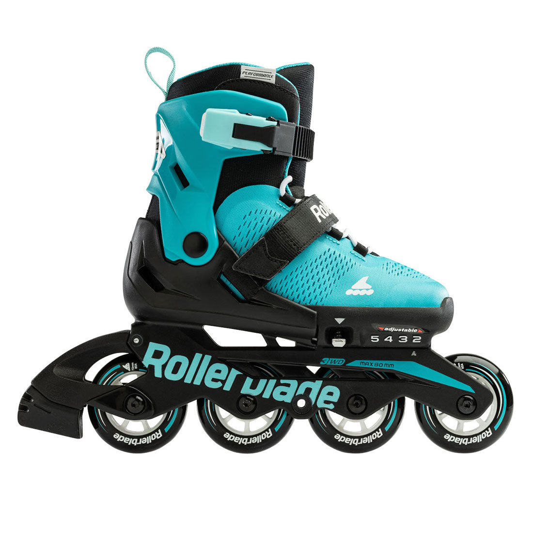 Rollerblade Microblade - Aqua/Black Inline Kids
