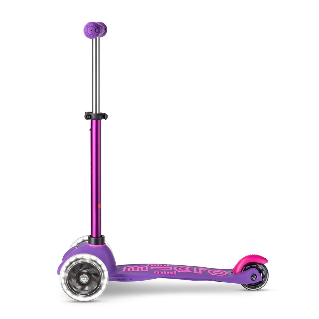 Micro Mini Deluxe LED Scooter - Purple/Pink Scooter Completes Rec