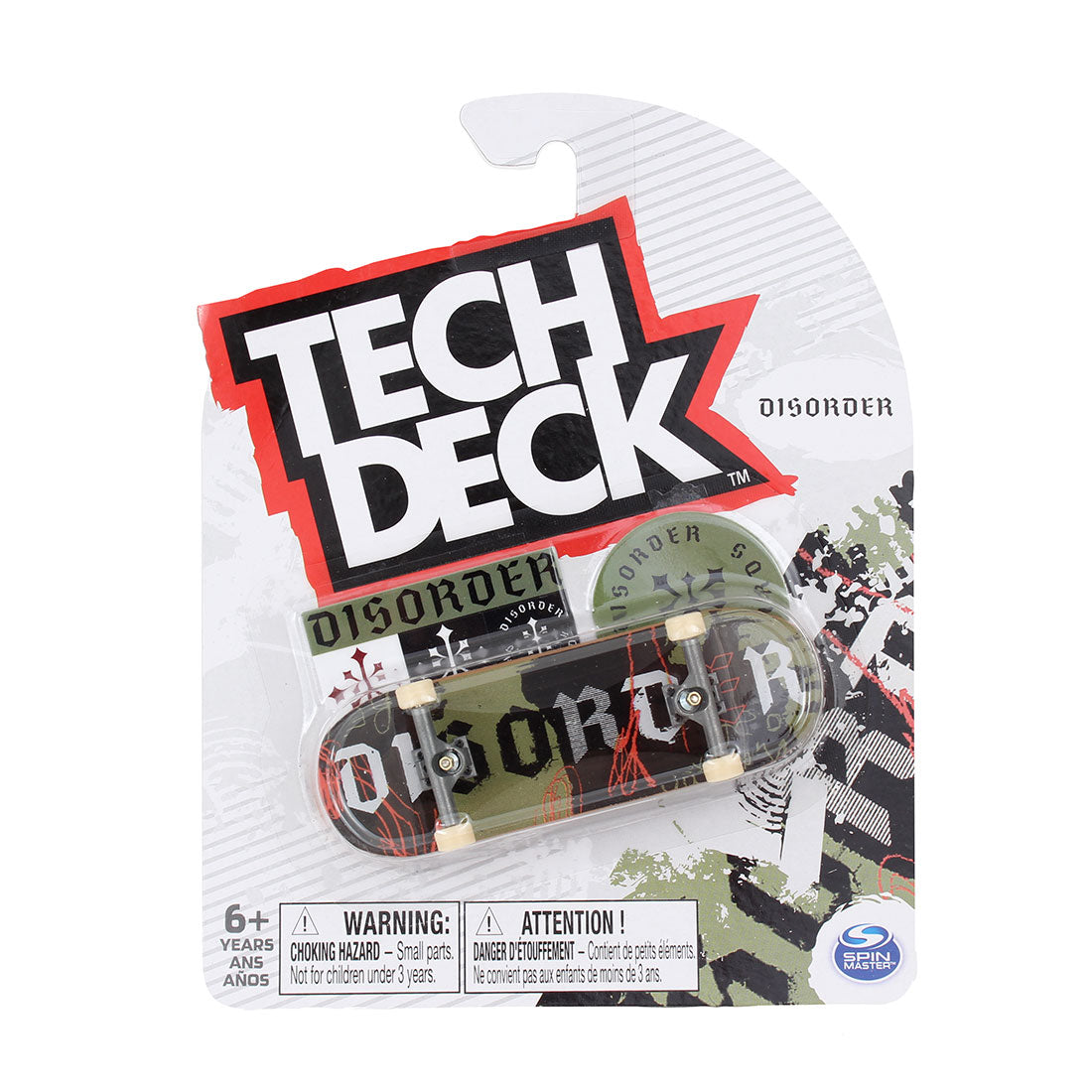 Tech Deck 2022 Series - Disorder - Abstrakt Skateboard Accessories