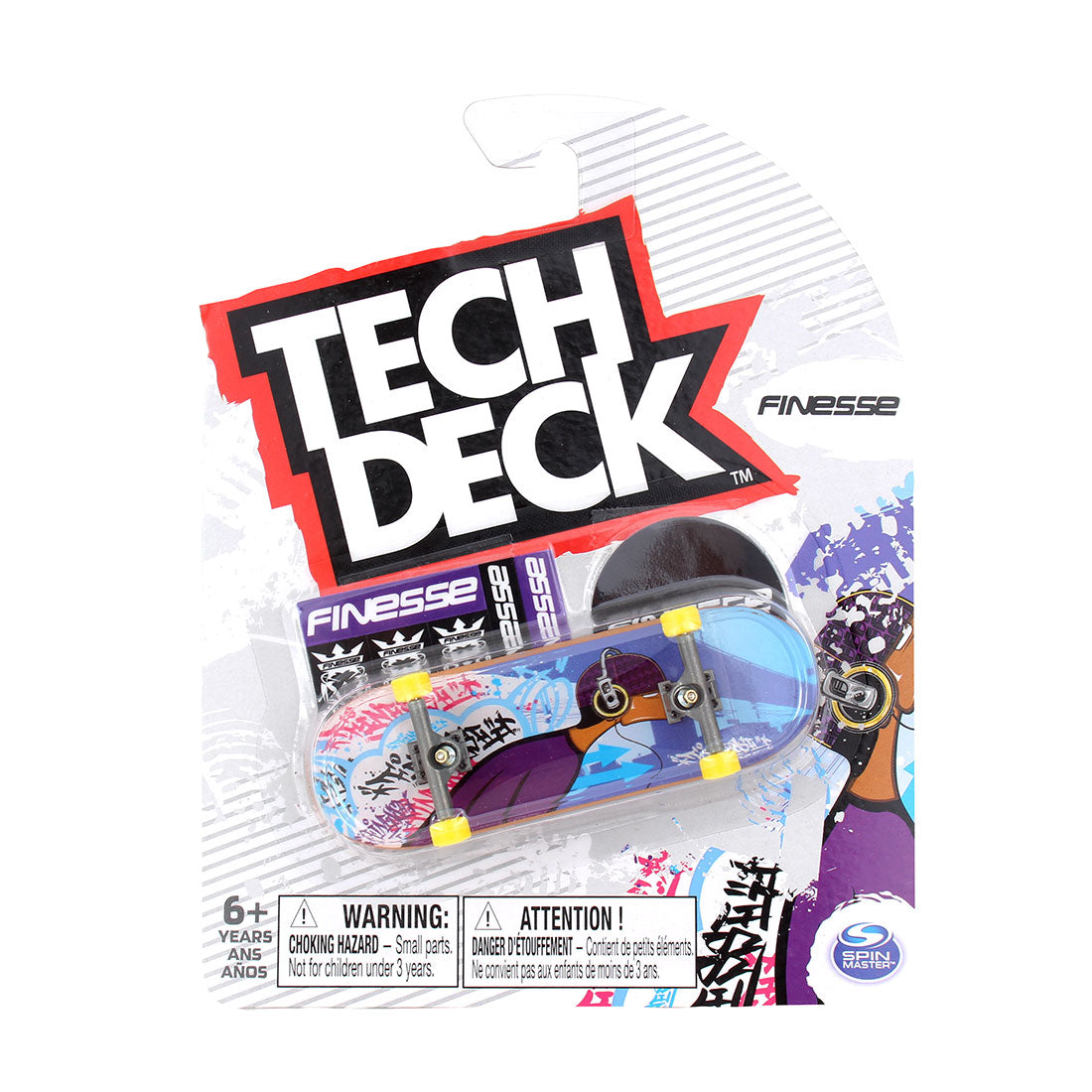 Tech Deck 2022 Series - Finesse - Blue Tag Skateboard Accessories