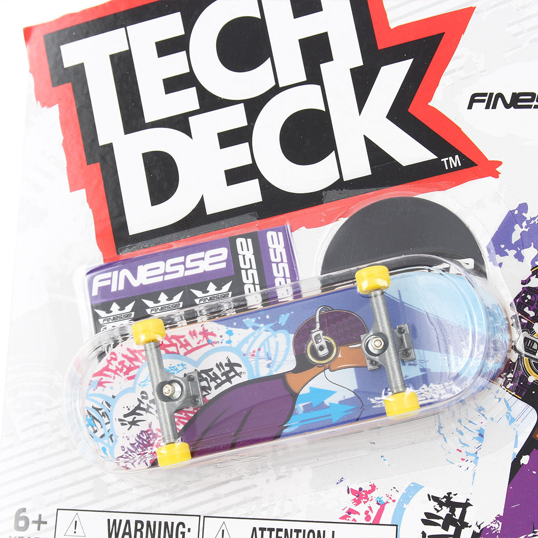 Tech Deck 2022 Series - Finesse - Blue Tag Skateboard Accessories