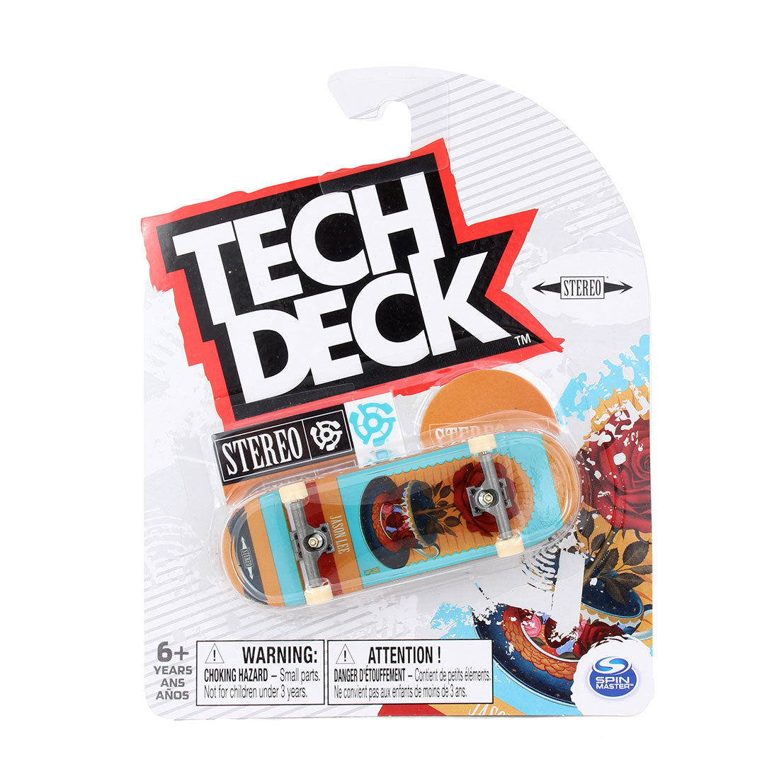 Tech Deck 2022 Series - Stereo - JLee Rose Skateboard Accessories