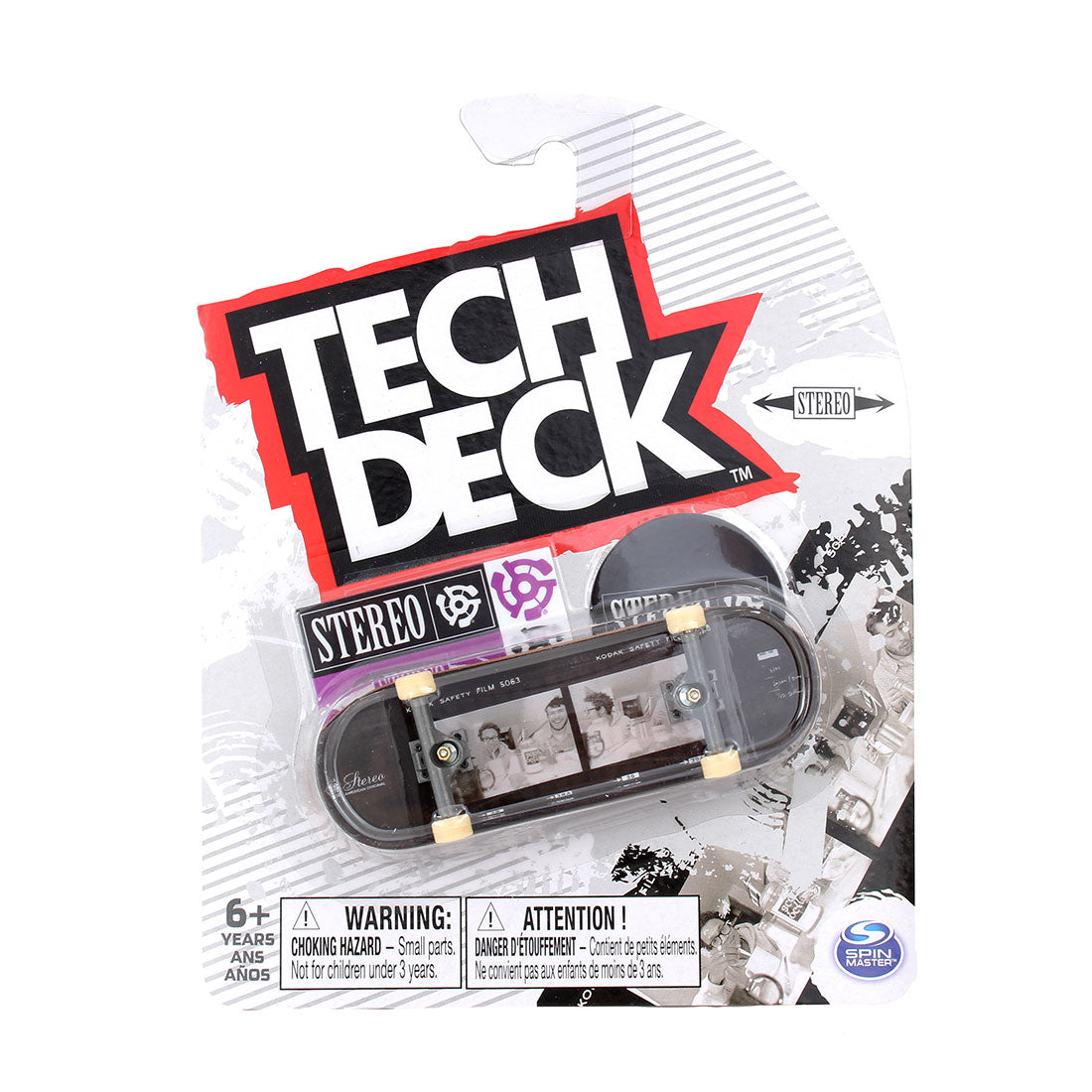 Tech Deck 2022 Series - Stereo - Eddies Contact Sheet Skateboard Accessories