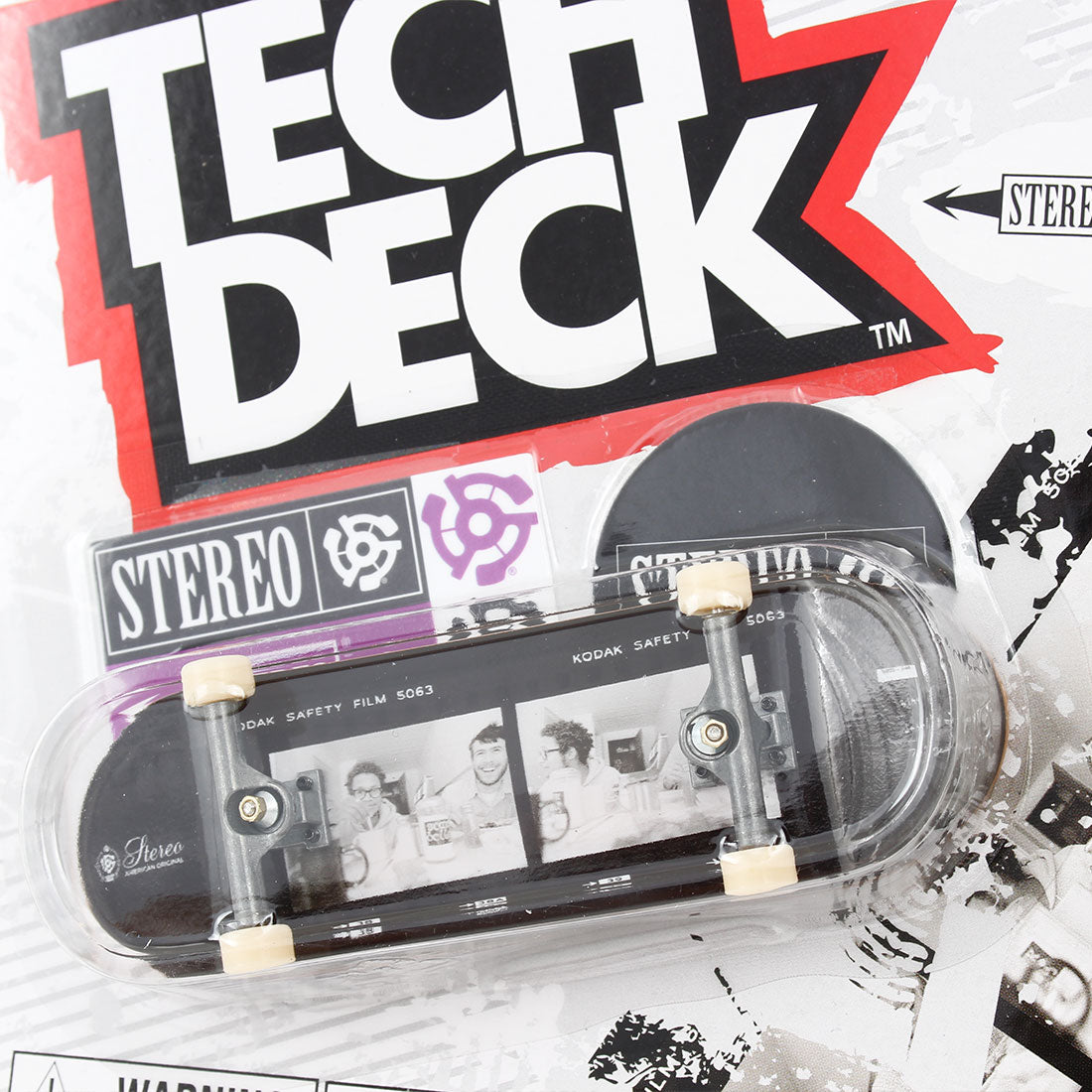 Tech Deck 2022 Series - Stereo - Eddies Contact Sheet Skateboard Accessories