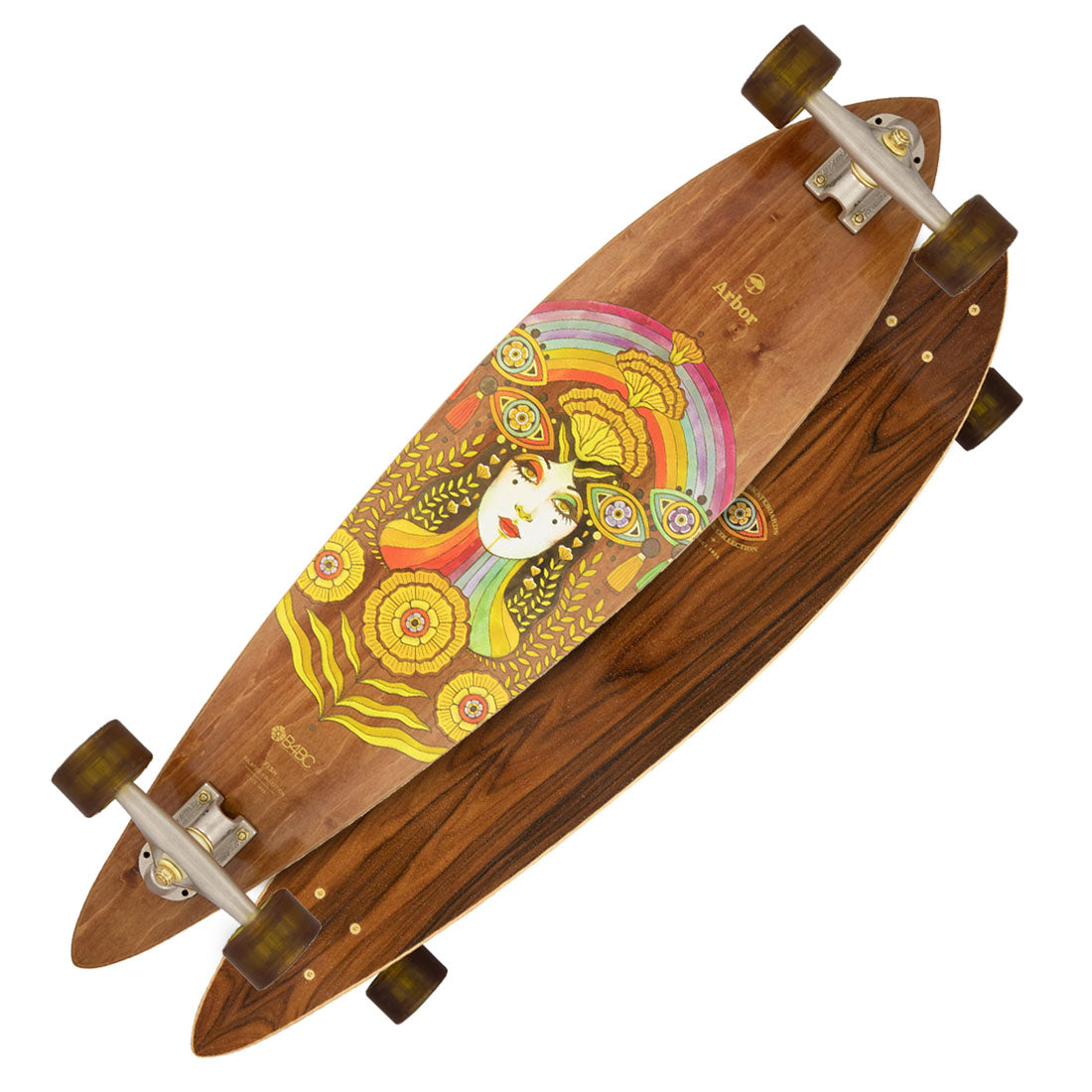 Arbor Fish 37 Solstice B4BC 2022 Complete Skateboard Completes Longboards