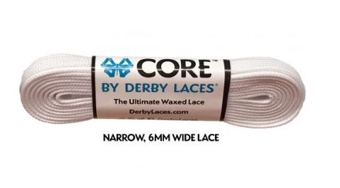 Derby Laces Core 96in Pair White Laces