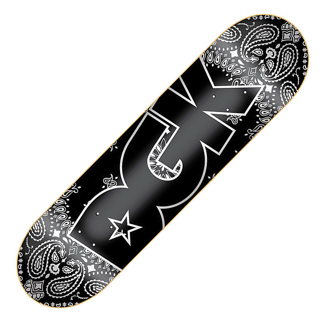 DGK Paisley 8.38 Deck - Black Skateboard Decks Modern Street