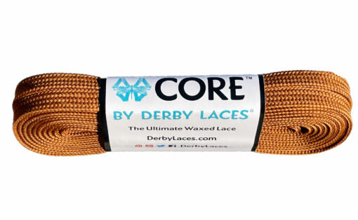 Derby Laces Core 54in Pair Cinnamon Stick Laces