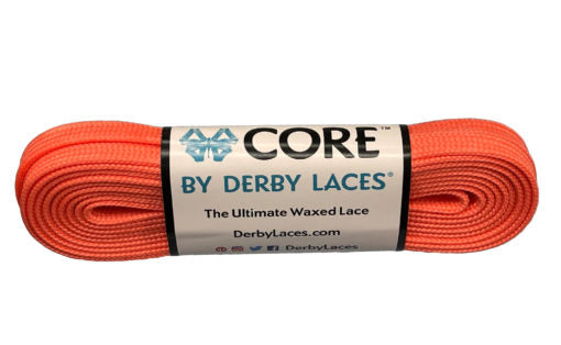 Derby Laces Core 108in Pair Coral Laces