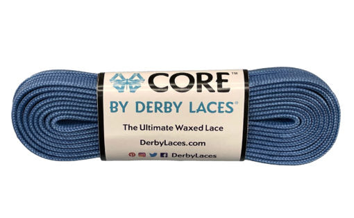 Derby Laces Core 108in Pair Denim Blue Laces