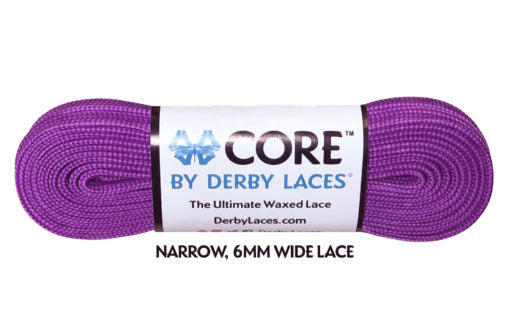 Derby Laces Core 54in Pair Grape Purple Laces
