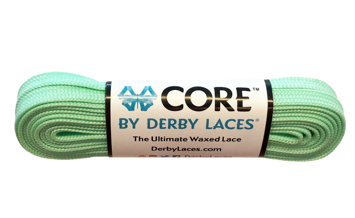 Derby Laces Core 96in Pair Honeydew Green Laces