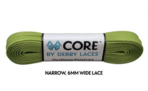 Derby Laces Core 54in Pair Olive Green Laces