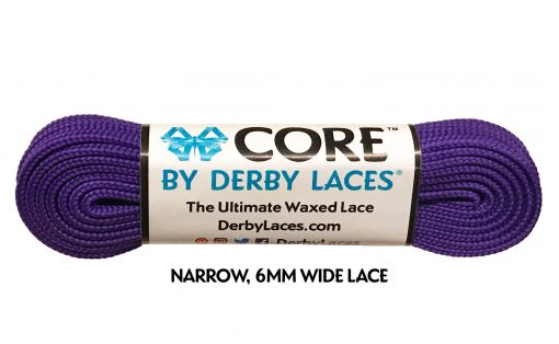 Derby Laces Core 120in Pair Purple Laces