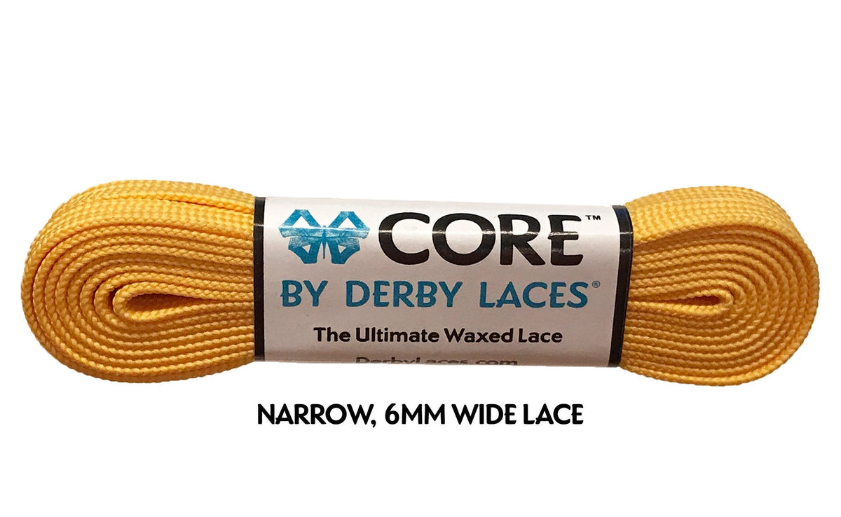 Derby Laces Core 84in Pair Sunflower Yellow Laces