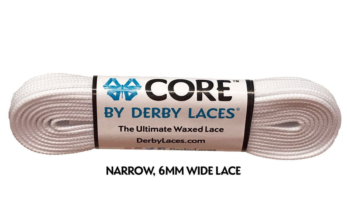 Derby Laces Core 72in Pair White Laces