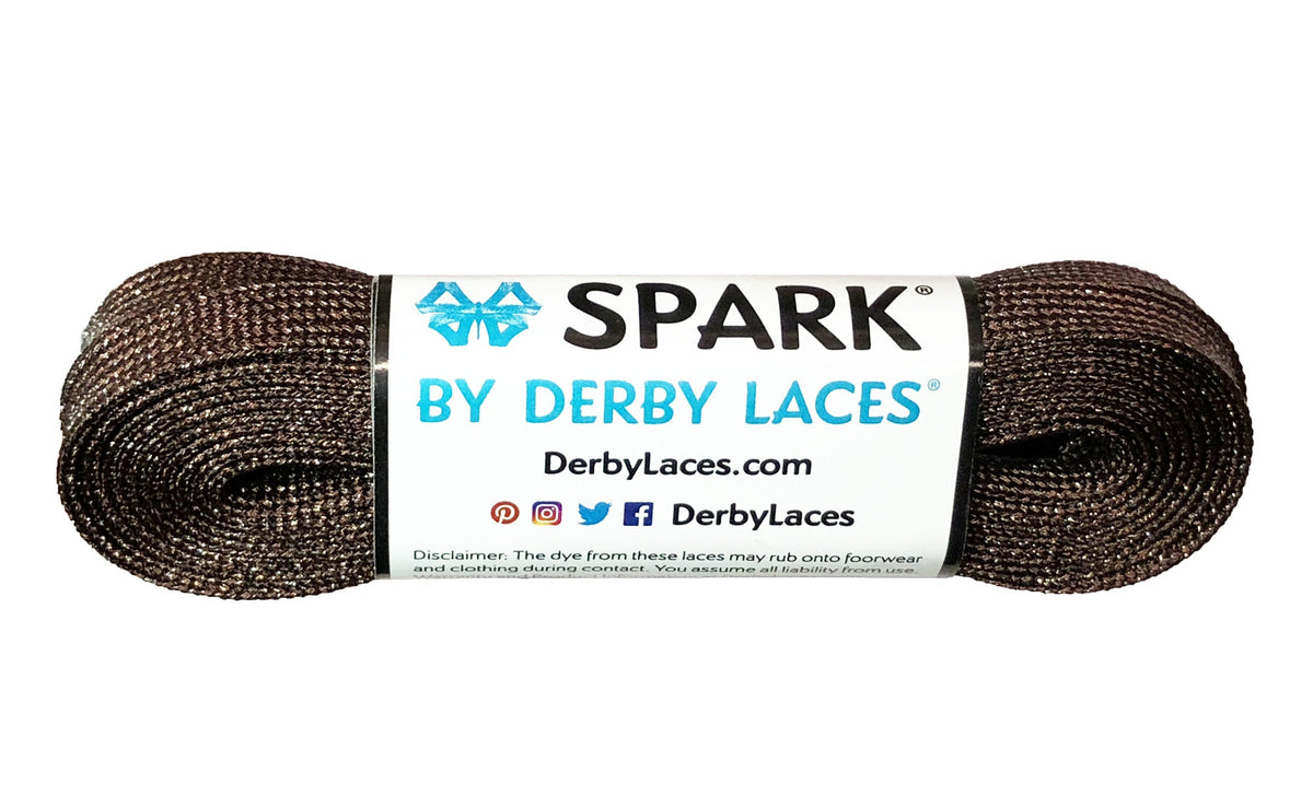 Derby Laces Spark 96in Pair Brown Laces