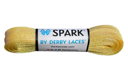 Derby Laces Spark 120in Pair Lemon Yellow Laces