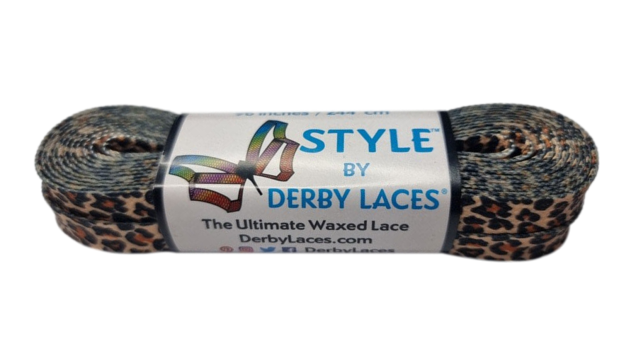 Derby Laces Style 72in Pair Leopard Laces