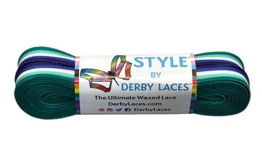 Derby Laces Pride Style 54in Pair MLM STRIPE Laces