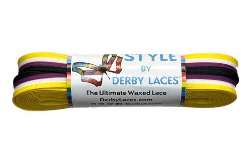 Derby Laces Pride Style 54in Pair NB STRIPE Laces