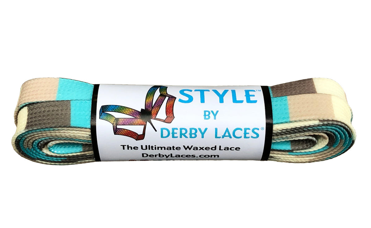 Derby Laces Style 96in Pair Winter Block Laces