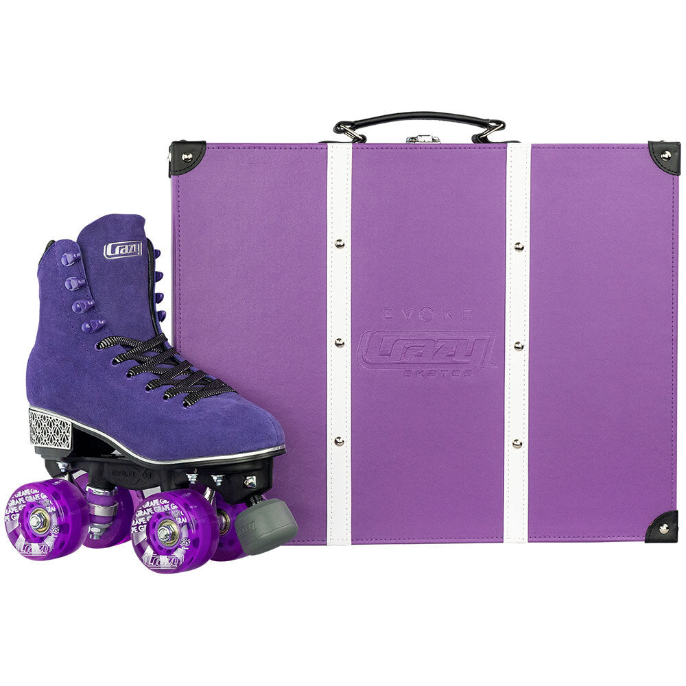 Crazy Evoke Roller - Suede Purple Roller Skates