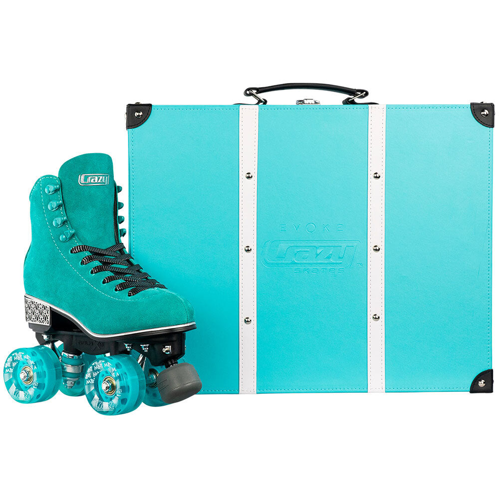 Crazy Evoke Roller - Suede Teal Roller Skates