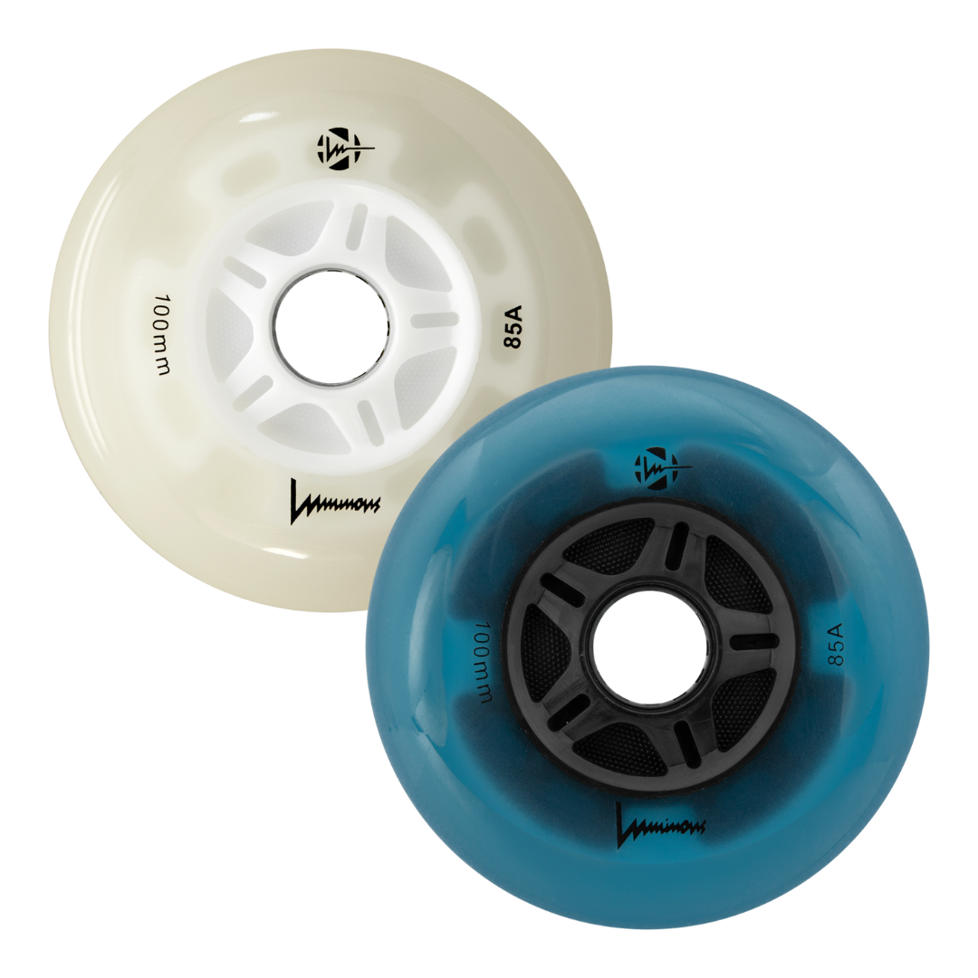 Luminous Glow LED Inline 100mm 85a - Single Inline Rec Wheels